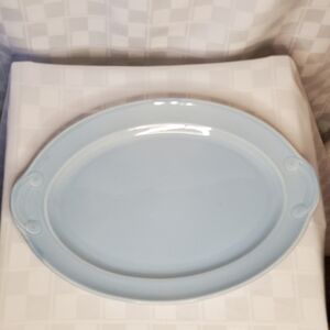 Antique Lu-Ray Pastels Platter